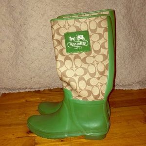 COACH Rainboots